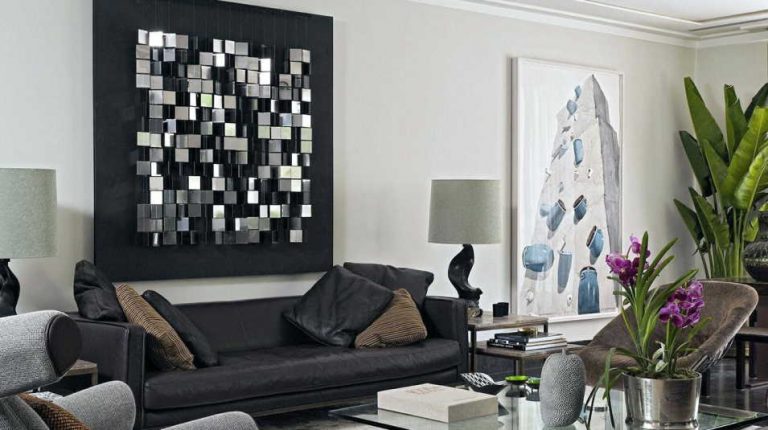 Large Wall Decor Ideas For Living Room | Hulsey Master Plan